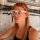 Freak Scene Flip Up Sunglasses - M - white
