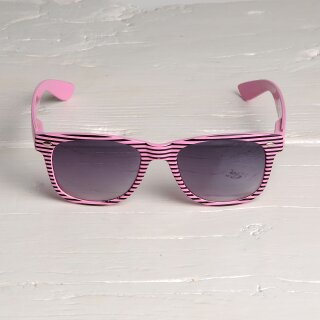 Freak Scene Sunglasses - M - Stripes rose-black