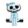 Clip - Skeleton - light blue