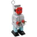 Roboter - Roboter rotes Gesicht - Blechroboter