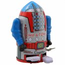 Roboter - Mr. Atomic - silber - Blechroboter