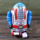 Roboter - Mr. Atomic - silber - Blechroboter