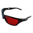 Retro 3D Brille - geschwungene Bügel
