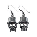 Ohrringe - Totenkopf 1