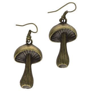 Earrings - Mushroom