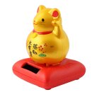 Lucky cat mouse - Maneki Neko - Waving cat - solar - 10,5...