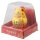 Lucky cat mouse - Maneki Neko - Waving cat - solar - 10,5 cm - gold