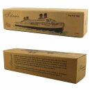 Blechspielzeug - Boot Titanic - Kerzenboot - Pop Pop Knatterboot aus Blech