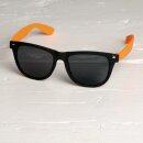 Freak Scene Sonnenbrille - L - schwarz-orange