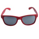 Freak Scene Sonnenbrille rot - M - silber verspiegelt