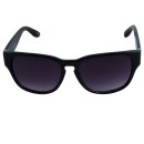 Retro Sunglasses - Round to the edge striped - black...