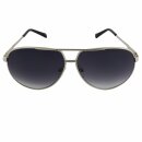 Aviator Sunglasses - M - shiny silver-coloured - black...