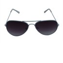 Pilotenbrille - Sonnenbrille - M - weiß