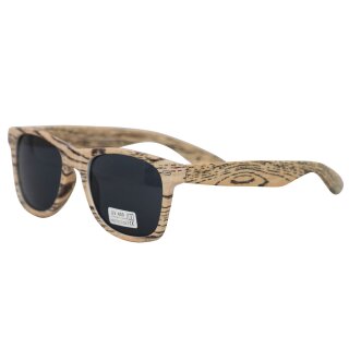 Freak Scene Sunglasses - M - Wood veneer beige