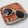 Freak Scene Sunglasses - M - Wood veneer beige