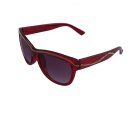 Retro Sunglasses - Golden Chain - red