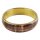 Armreif - Armschmuck - Marmoroptik - braun-beige 2 - 1,5 cm