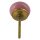 Ceramic door knob shabby chic - unicolour - rose