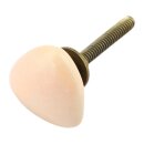 Möbelknauf aus Keramik Shabby Chic klein - dreieckig...
