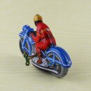 Tin toy - collectable toys - Motoracer blue