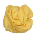 Cotton scarf - yellow - goldish yellow - squared kerchief