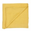 Baumwolltuch - gelb - goldgelb - quadratisches Tuch