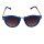 Retro Sonnenbrille - 50er, 60er Jahre - gold und blau