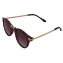 Retro Sunglasses - 50s, 60s Style - golden and purple