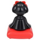 Wackelfigur Solar - Geisha sitzend - schwarz