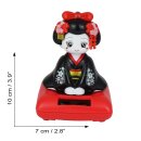 Wackelfigur Solar - Geisha sitzend - schwarz