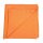 Baumwolltuch - orange - quadratisches Tuch