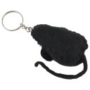 Schlüsselanhänger - Maus - schwarz