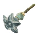 Möbelknauf aus Keramik Shabby Chic klein -...
