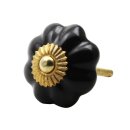 Möbelknauf aus Keramik Shabby Chic Rosette -...