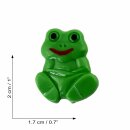 Anstecker - kleiner Frosch - grün - DDR Anstecknadel
