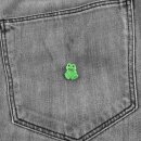 Pin - little frog - green - Badge