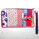 Pencil case made of cotton - Cat small - Patchwork...