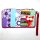 Pencil case made of cotton - Cat small - Patchwork Pattern 05 - Pocket