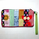 Pencil case made of cotton - Dog small - Patchwork...