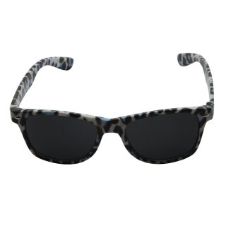 Freak Scene Sunglasses - L - Leopard blue and white