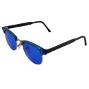 Freak Scene 60er Nerdbrille - M - blau