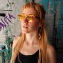 Freak Scene 60s glasses - M - yellow