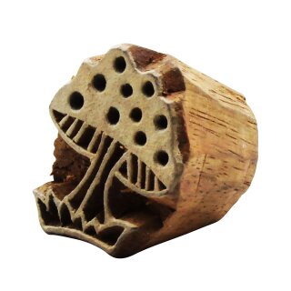 Wooden Stamp - Mushroom - 1,2 inch - Stamp made of wood
