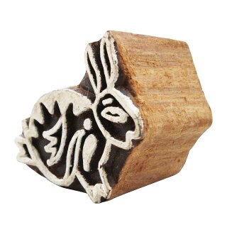 Wooden Stamp - Rabbit 01 inch - Stamp made of wood
