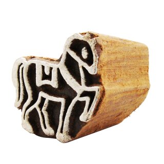 Wooden Stamp - Horse - right - 1,2 inch - Stamp made of wood