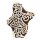 Wooden Stamp - Flutist - 1,9 inch - Stamp made of wood
