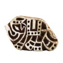 Stempel aus Holz - Elefant - klein - 4 cm - Holzstempel
