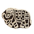 Stempel aus Holz - Elefant - groß - 4 cm - Holzstempel