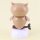 Solar Wobble Figure - Owl - beige